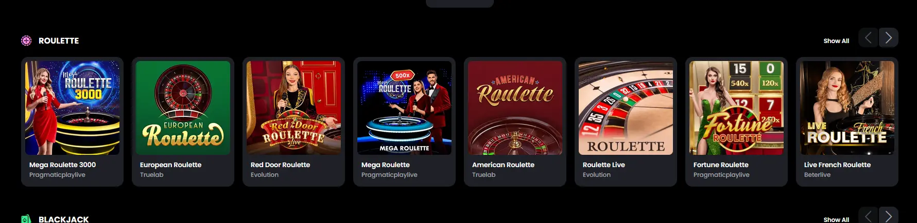 Live-Roulette-Tisch bei Moonwin Casino